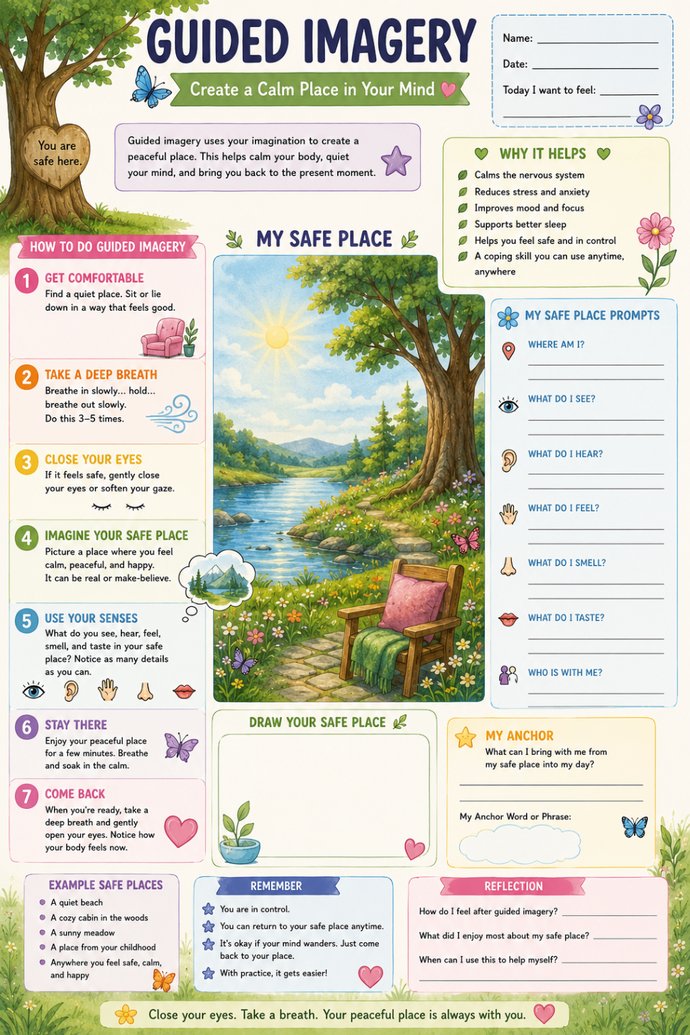 Guided Imagery — Create a Calm Place in Your Mind