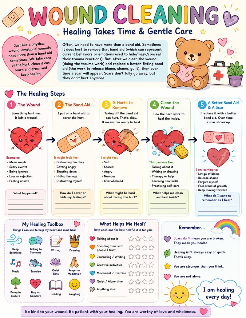 Wound Cleaning — Healing Takes Time & Gentle Care